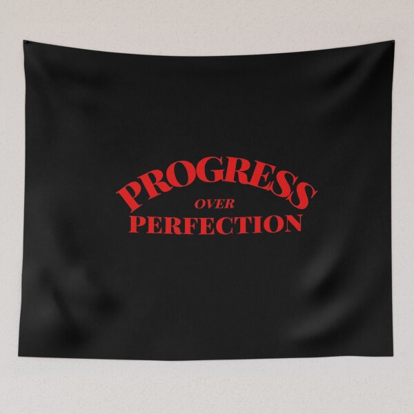 Item preview, Progress over perfection designed and sold by firegalaxy.