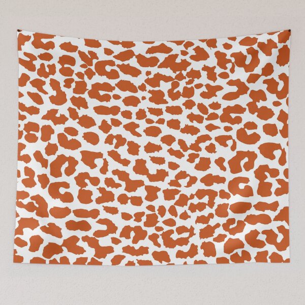 Item preview, Estampado de guepardo blanco naranja designed and sold by ec0naway.
