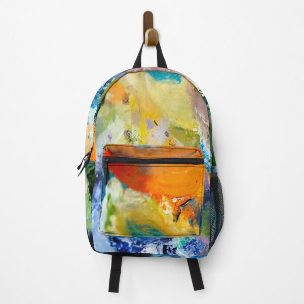 Item preview, Color Splashes Of Artists Oil Titled ~ Palette Fusion ~ designed and sold by PetersonGallery.
