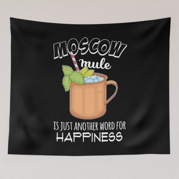 Item preview, Happiness Cocktail Lover Moscow Mule graphic designed and sold by jakehughes2015.