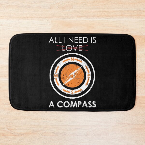 Item preview, All I Need Is A Compass Orienteering design designed and sold by jakehughes2015.