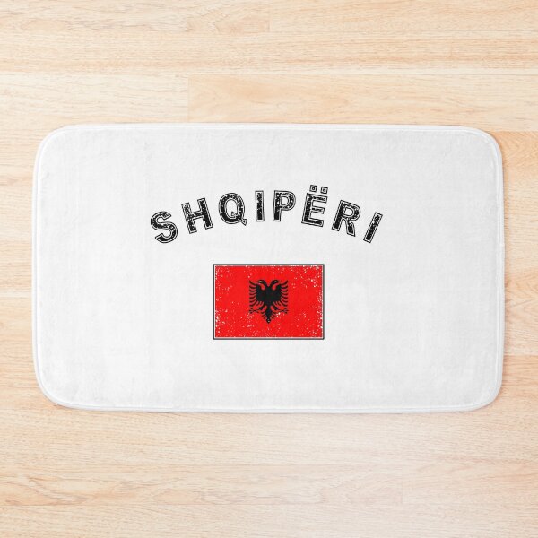 Item preview, Albania Albanian flag flag designed and sold by GeogDesigns.