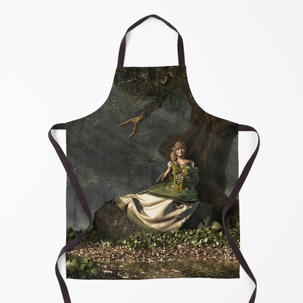Item preview, Elf with a Harp designed and sold by Daniel Eskridge.