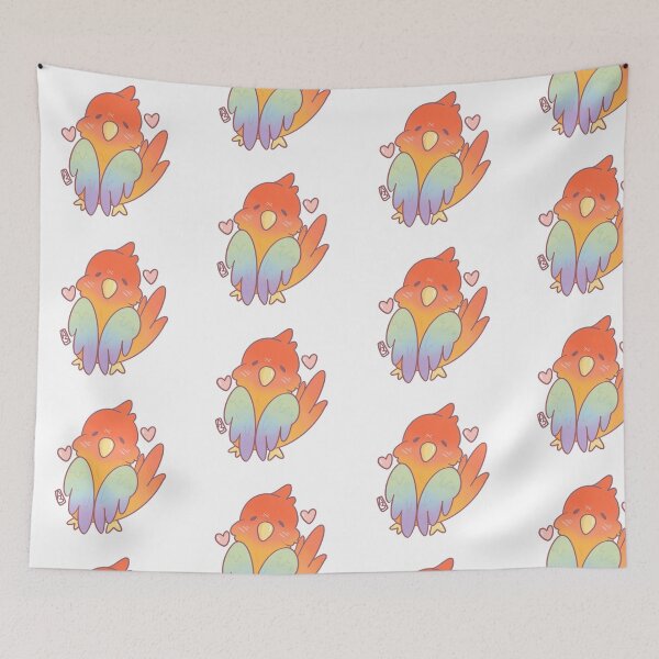 Item preview, Rainbow Birb  designed and sold by inkybirb.