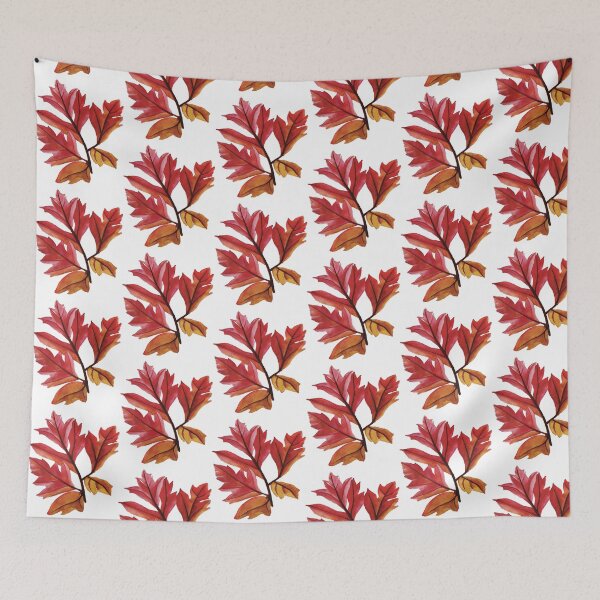 Item preview, Red leaf designed and sold by Halalolo.