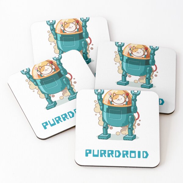 Item preview, Purrdroid designed and sold by up4tee.