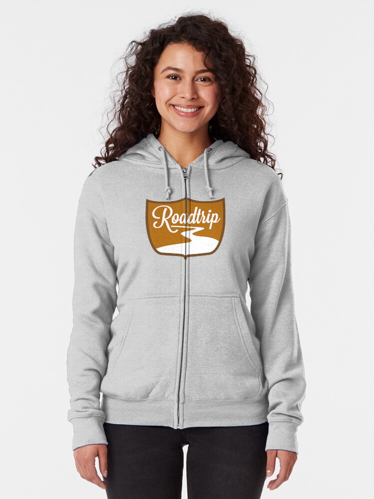 Alternate view of Roadtrip Zipped Hoodie