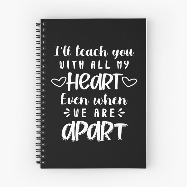 Item preview, Teach With All My Heart Teacher Online Distance Learning graphic designed and sold by jakehughes2015.