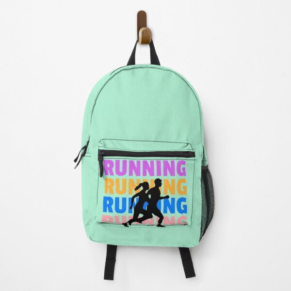 Item preview, Running Colorful Neon Design, Mint, Yellow, Purple designed and sold by Lizzie May.