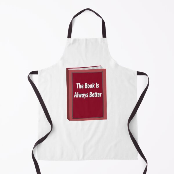 Item preview, The Book Is Always Better (White Background) designed and sold by ArtByLM.