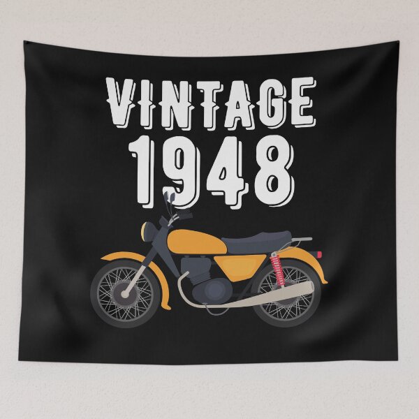 Item preview, Vintage 1948 Classic Motorcycle designed and sold by OneTimeEngineer.