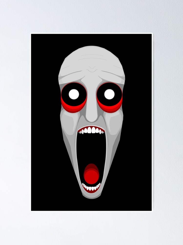 ParaBooks Scary Creepy Paranormal SCP Foundation Posters for Room - The Shy  Guy (SCP-096)