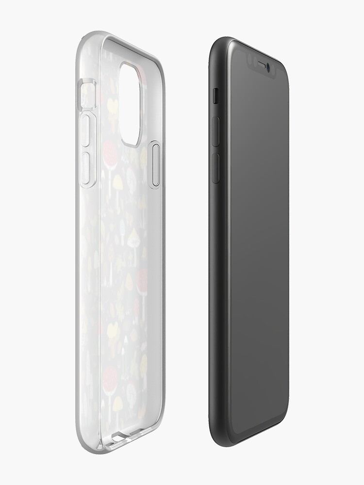 Alternate view of Forest Floor - fun fungus pattern by Cecca Designs iPhone Case & Cover