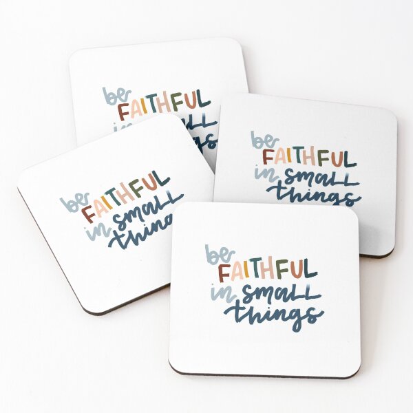 Item preview, Be Faithful in Small Things designed and sold by Made by Aub.