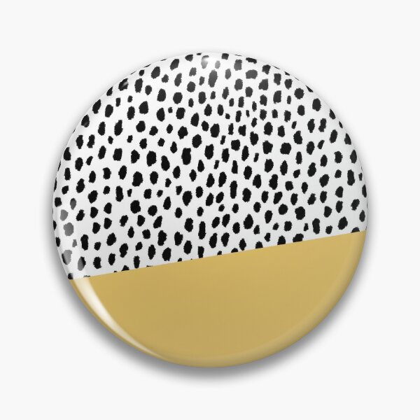 Item preview, Dalmatian Spots with Yellow Stripe designed and sold by Design Minds Boutique.