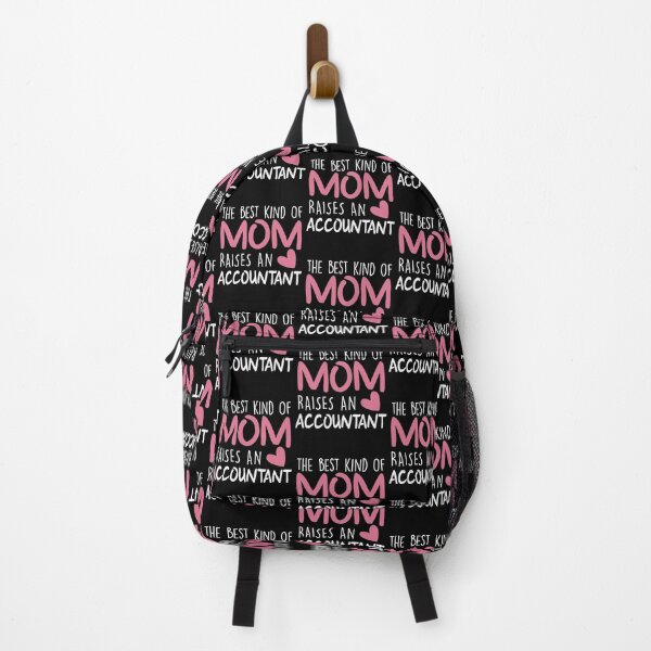 Aperçu de l'œuvre Le meilleur type de maman lève un cadeau de maman comptable créée et vendue par zedesignn.