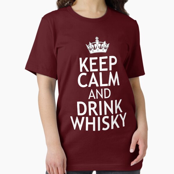 Item preview, KEEP CALM AND DRINK WHISKY designed and sold by red addiction.
