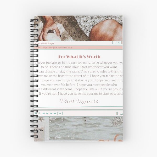 Item preview, F Scott Fitzgerald Quote designed and sold by agethegreat.