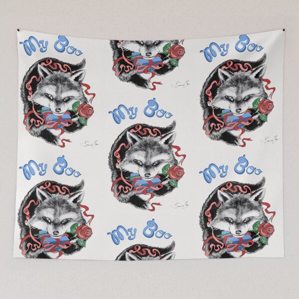 Item preview, My Boo Raccoon  designed and sold by LopesArtDesigns.
