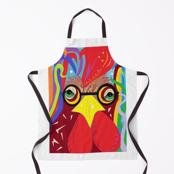 Item preview, Rooster with Glasses designed and sold by EloiseArt.