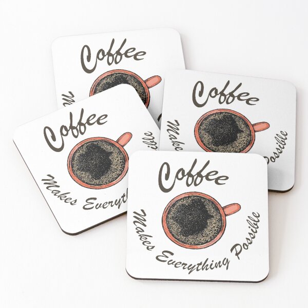 Item preview, Coffee Makes Everything Possible! designed and sold by redsgifts.