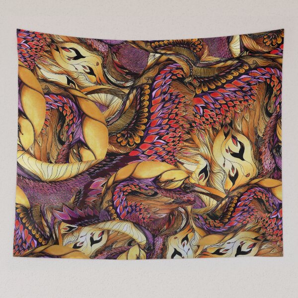 Item preview, Chinoiserie Oriental Print designed and sold by WisdomInspired.