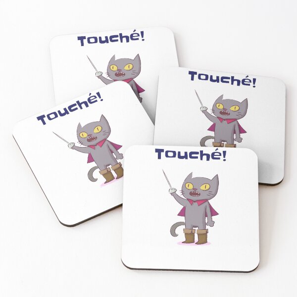 Item preview, Touche Kitty Cat designed and sold by up4tee.