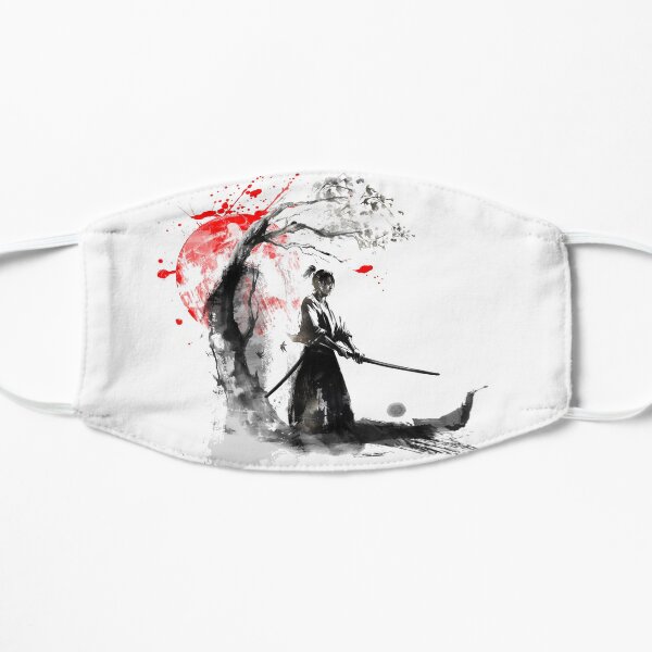 Samouraï japonais Masque sans plis