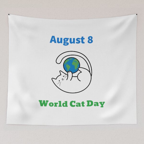 Item preview, World Cat Day designed and sold by up4tee.