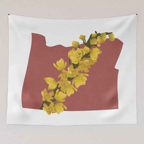 Item preview, Oregon Grape State Flower designed and sold by Lavenderbuttons.