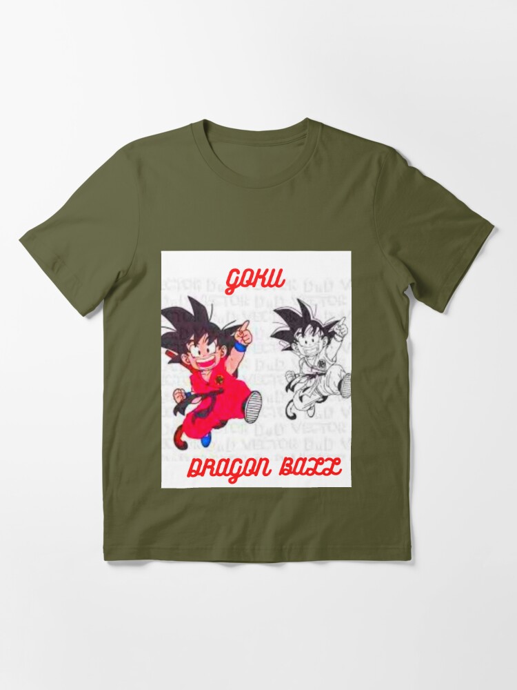 Funny Kid Goku Smiling Sneaker Dragon Ball Super Essential T