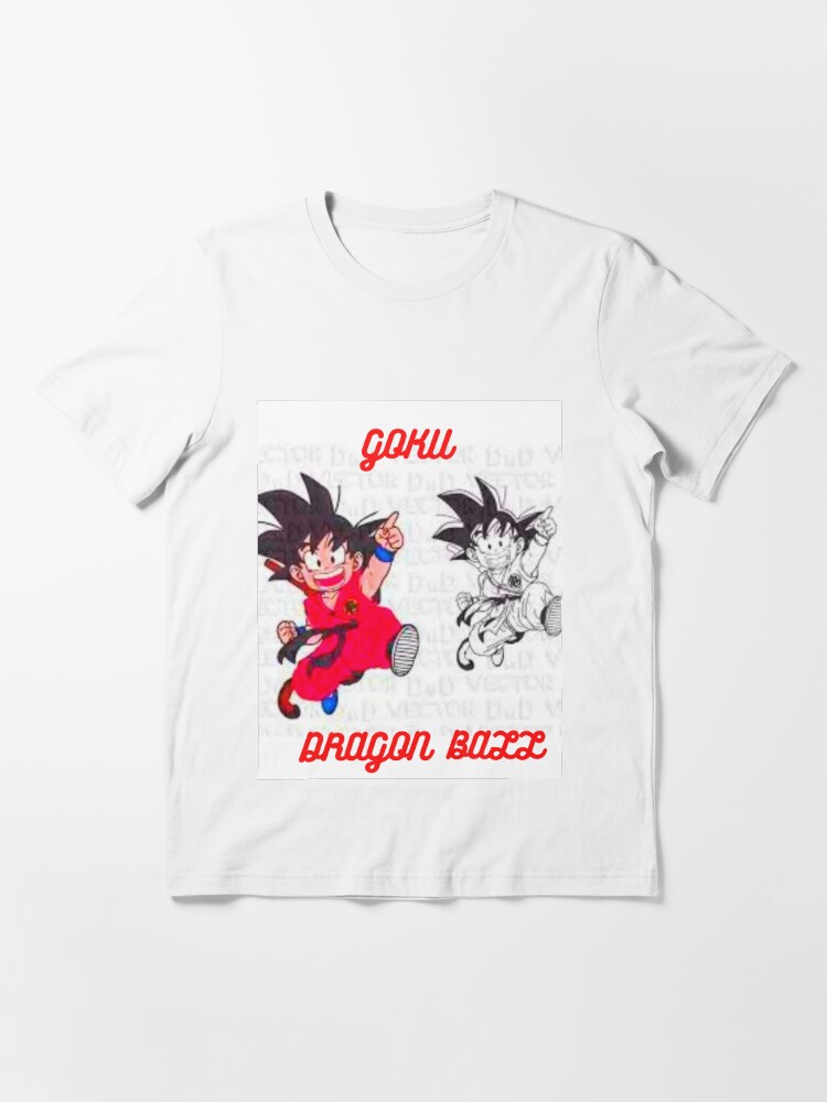 Funny Kid Goku Smiling Sneaker Dragon Ball Super Essential T