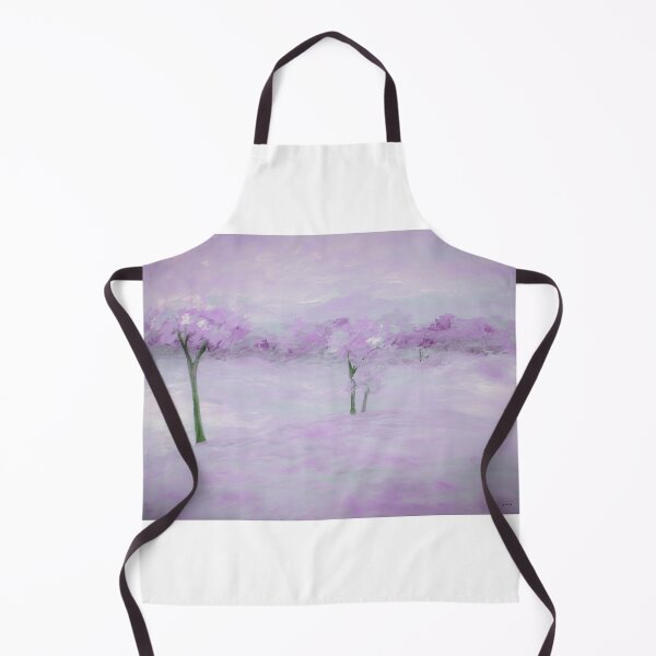 Item preview, Purple Landscape with Trees A Fine Art Painting designed and sold by EloiseArt.