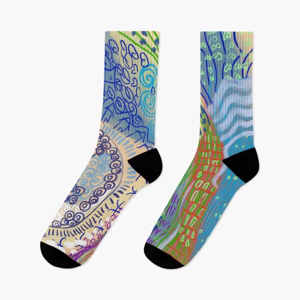 Item preview, Multicolor Scribble designed and sold by Designwebjae.