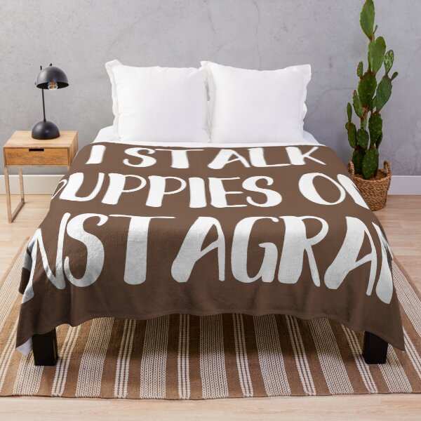 Item preview, I Stalk Puppies on Instagram designed and sold by thecavapootales.