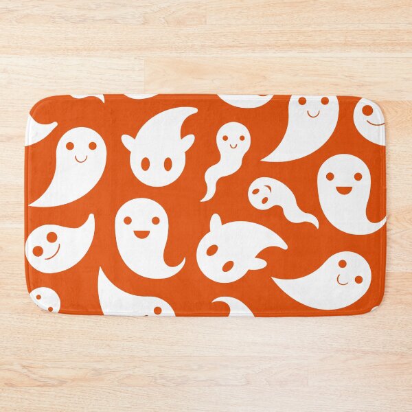 Item preview, Spooky Cartoon Ghost Halloween Pattern designed and sold by MillerDesigns.