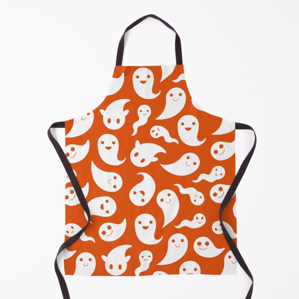 Item preview, Spooky Cartoon Ghost Halloween Pattern designed and sold by MillerDesigns.