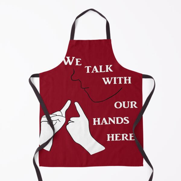 Item preview, We Talk with our Hands Here designed and sold by EloiseArt.