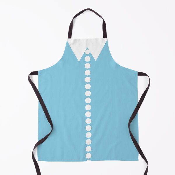 Item preview, Faux Collar and Buttons 2 in Baby Blue and White designed and sold by kierkegaard.