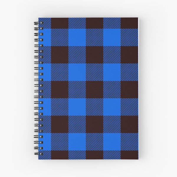 Item preview, Blue and black Buffalo Plaid designed and sold by azolo.