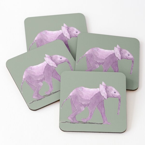 Item preview, Happy Purple Pachyderm designed and sold by Angela Micheli Otwell.