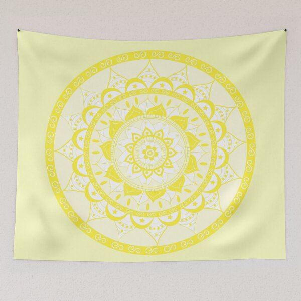 Item preview, Yellow Mandala designed and sold by Orchyd.