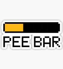 Pee Bar Sticker