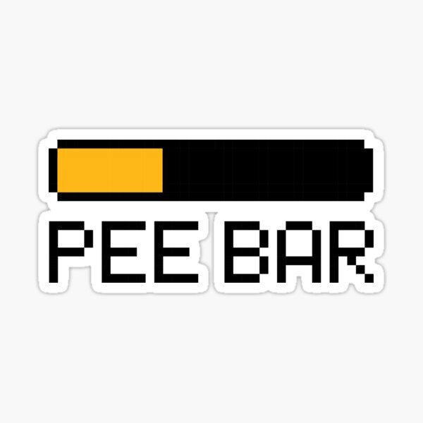 Pee Bar Sticker