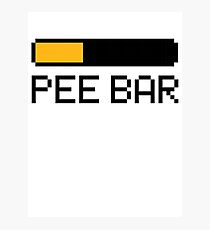Pee Bar Photographic Print