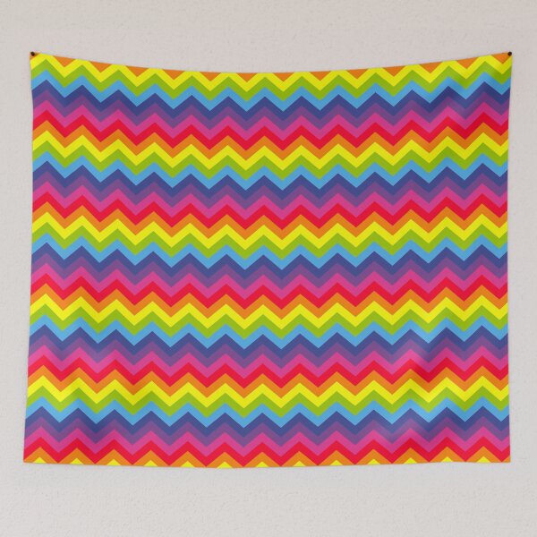 Item preview, Chevron  Rainbow Bright designed and sold by Sharon Schwalbe.