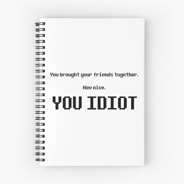 Item preview, YOU IDIOT designed and sold by BigFluffyFozzie.