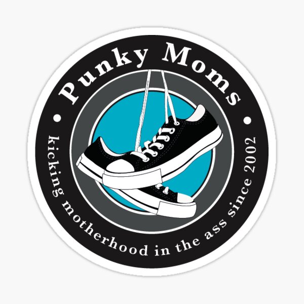 OG Punky Moms Badge Glossy Sticker