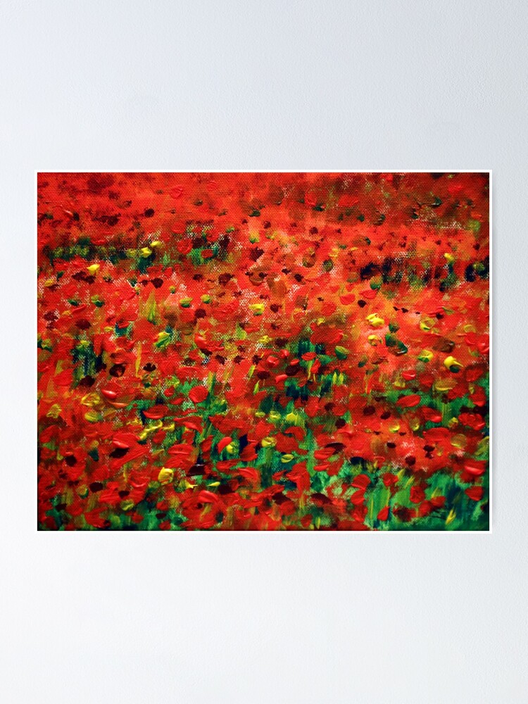 Alternate view of Poppies #1 Poster