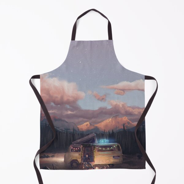 Item preview, Camper Van - Original Artwork - Art by Eliott Sontot designed and sold by Eliott Sontot.